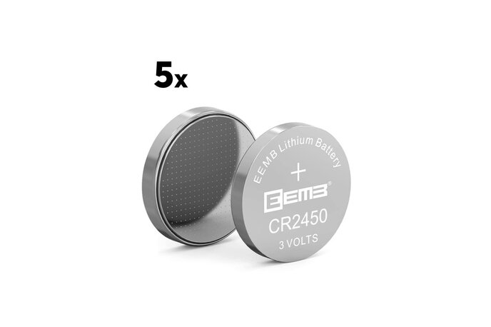CR2450 Lithium Battery (5 ks)