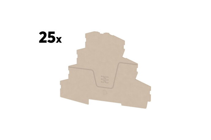 Bočnice Weidmüller AEP MC 2,5 (25 ks)