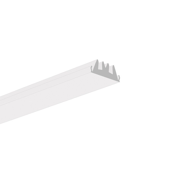 Difuzor KLUŚ DILENSO-22 30DEG pro LED hliníkové profily |poloprůhledný Délka: 1m