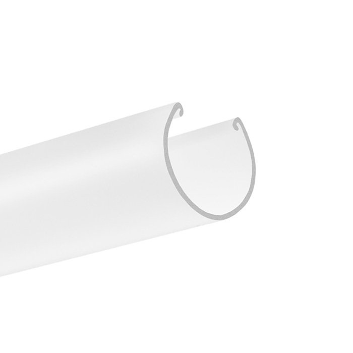 Difuzor KLUŚ JAZ-23R pro LED hliníkové profily |saténový Délka: 2m