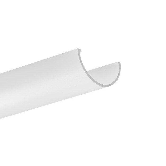 Difuzor KLUŚ JAZ-DUO-27R pro LED hliníkové profily |saténový Délka: 1m
