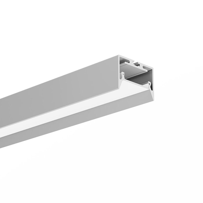 LED hliníkový profil KLUŚ GIZA-LL-ZMG |stříbrná anoda Délka: 2m