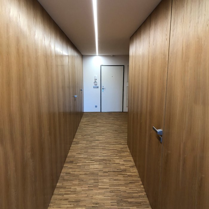 LED hliníkový profil KLUŚ LOKOM |černá anoda Délka: 2m