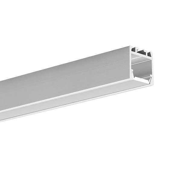 LED hliníkový profil KLUŚ PDS-ZM |stříbrná anoda Délka: 1m