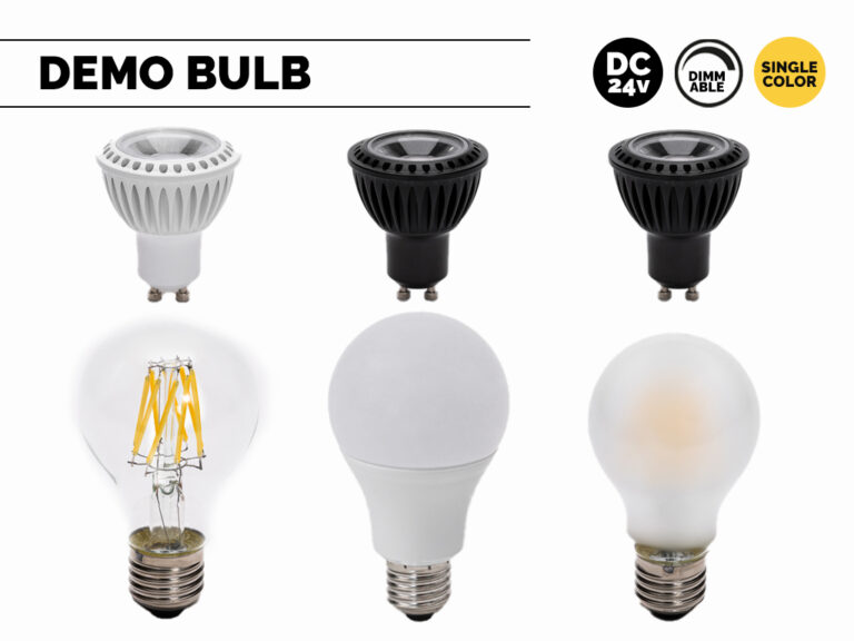 Kama Lights® DEMO SADA - ŽÁROVKY 24V DC