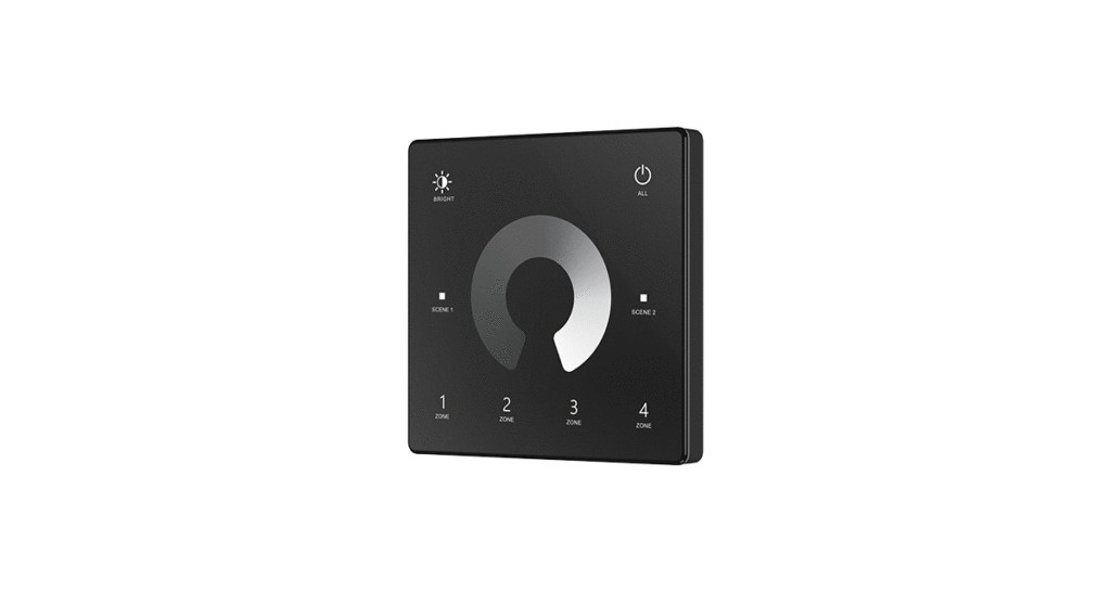 Skydance LED ovladač RF SC (4 zóny) - TW1-4 Barva: Černá